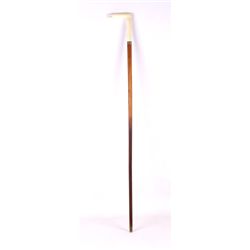 1880's Carved Ivory walking Cane
