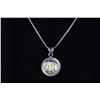 Image 2 : Alaska Sterling Silver Coin Necklace