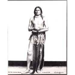 LA Huffman Photograph Cheyenne Warrior