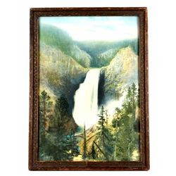 Great Falls of Yellowstone Lithograph