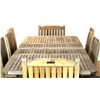Image 3 : Royal Teak Outdoor Dinning Set (10 chairs)