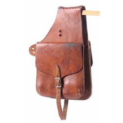 L.J. McMillan Belgrade Montana Leather Saddle Bags