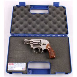 Smith & Wesson Model 49 .38 Revolver Nickel This i