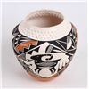 Image 2 : Acoma Scalloped Edge Pottery Vase by W. Garcia Thi