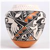 Image 9 : Acoma Scalloped Edge Pottery Vase by W. Garcia Thi