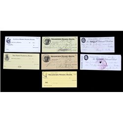 1913-1928 Montana Indian Check Collection This inc