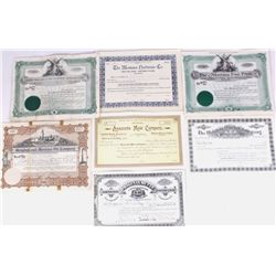 Montana Stock Certificates