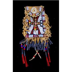 Sioux Strike Lite Beaded Bag circa 1880-1900 The l