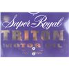 Image 3 : Triton Motor Oil Porcelain Sign