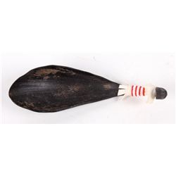 Northern Plains Carver Horn Spoon This piece is ha