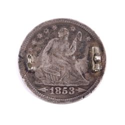 1853 Civil War Love Token