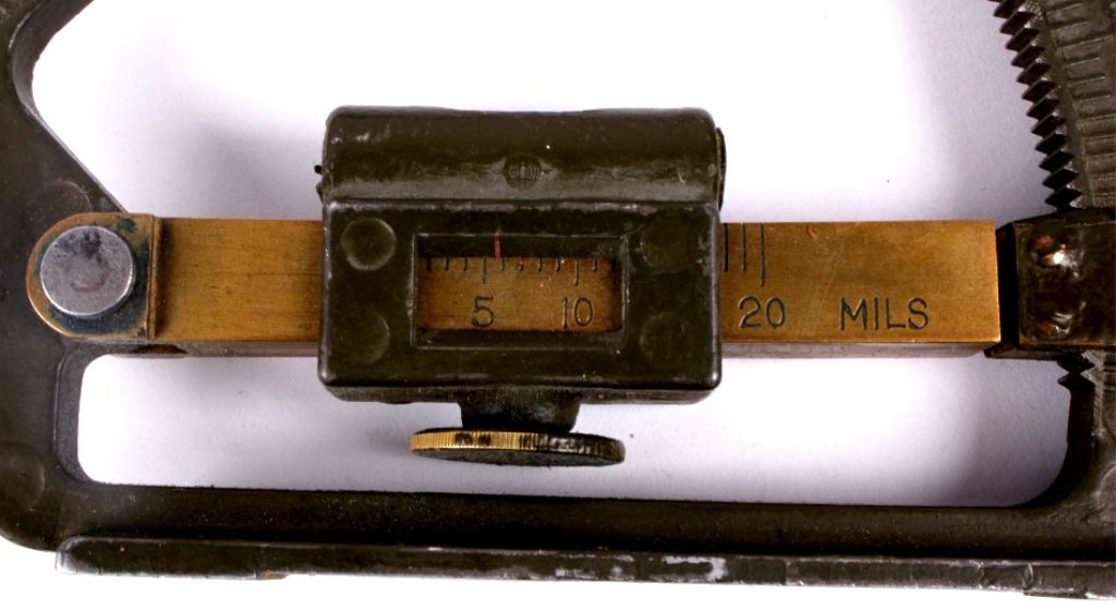 WWII Model 1917 Machine Gun Clinometer