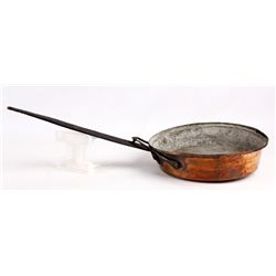 Antique Copper Pan This antique pan is made of cop