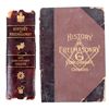Image 10 : Antique Freemasons History Book and Wallet This lo