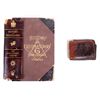 Image 1 : Antique Freemasons History Book and Wallet This lo