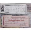 Image 11 : 1800's Montana Territory Check Collection The lot