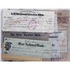 Image 12 : 1800's Montana Territory Check Collection The lot