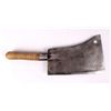 Image 5 : Antique Meat Cleaver and Sharpening Steel