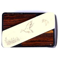 Gerber Touche Scrimshaw Belt Buckle Knife