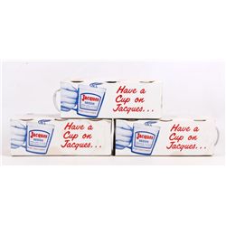 Jacques Hybrid Corn Advertising Mugs (9) This lot