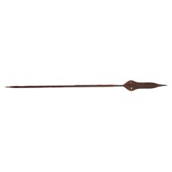 Kuba Kingdom Spear 1800's This piece is from the 1