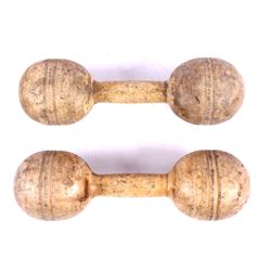 Early 1900's Dumbbells