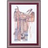 Image 5 : Western Saddle Print Set This is a set of western