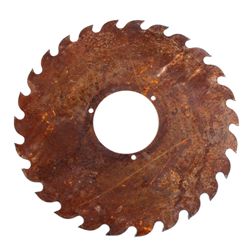 Antique Saw Blade This is a Montana logging saw bl