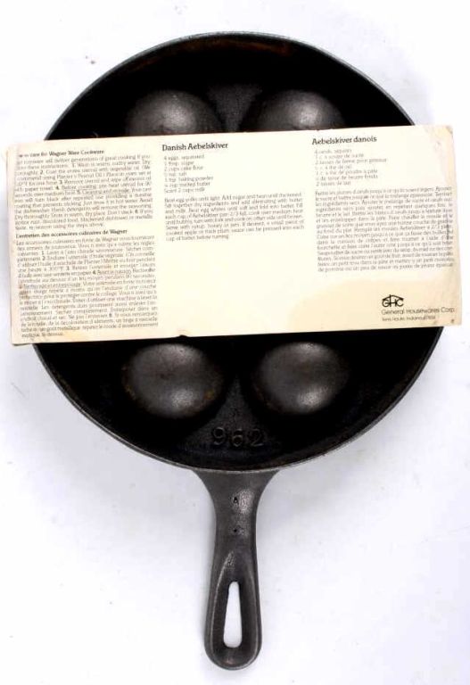 Wagner Ware Griswold Cast Iron Danish Cake Pan Thi