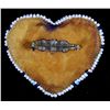 Image 4 : Northern Plains Beaded Heart Pin This is a mid-cen