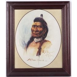 A Crow Brave by E.S. Paxson Print This is a author