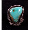 Image 7 : Navajo Sterling Silver & Turquoise Ring & Tie Clip