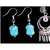 Image 2 : Navajo Earrings (2 sets) The earrings features a s
