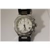 Image 2 : ONE CARTIER STAINLESS STEEL LADIES OR GENTS CHRONOGRAPH 21 WRIST WATCH. THE WATCH HAS A QUARTZ