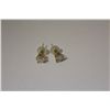 Image 1 : ONE PAIR OF 14KT YELLOW GOLD DIAMOND SOLITAIRE DESIGN EARSTUDS. COMBINED WEIGHT OF BOTH STUDS IS