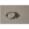 Image 2 : ONE LADIES 14KT WHITE GOLD TRINITY DESIGN DIAMOND SET ENGAGEMENT RING OR DRESS RING. THE TOTAL