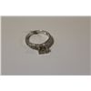 Image 1 : ONE LADIES 14KT WHITE GOLD DIAMOND SET ENGAGEMENT OR DRESS RING. THE RING IS SET WITH 1 ROUND