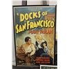 Image 1 : DOCKS OF SAN FRANCISCO, MOUNTED & FRAMED