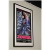 Image 1 : DAWN OF THE DEAD (AKA 'ZOMBIE'), UNIQUE ART ON THIS RARE STYLE GERMAN ONE SHEET, LINEN-BACKED &
