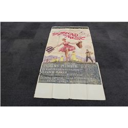 THE SOUND OF MUSIC, THREE SHEET, BEST PICTURE, RECENT AUCTION RESULT:  $1,610 (2005)