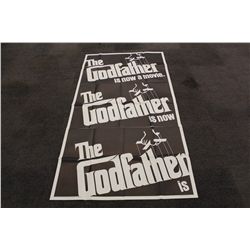 THE GODFATHER, THREE SHEET, BEST PICTURE, RECENT AUCTION RESULT:  $836 (2009)