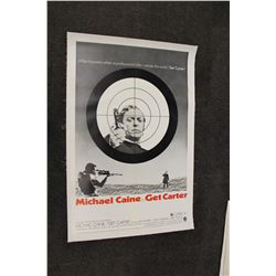 GET CARTER, LINEN-BACKED ONE SHEET