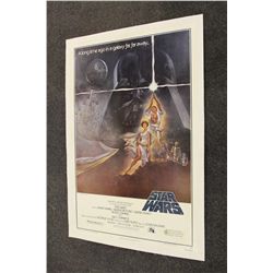 STAR WARS, LINEN-BACKED ONE SHEET