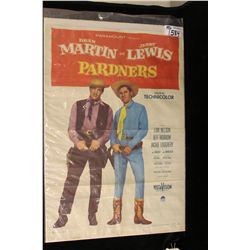 LOT OF 2 ONE SHEETS INCL. PARDNERS & BANDITS OF THE WEST