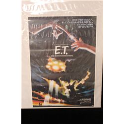 LOT OF 2 MOVIE POSTERS INCL. E.T. THE EXTRA TERRESTRIAL (JAPANESE ONE SHEET) & THE SANTA CLAUSE