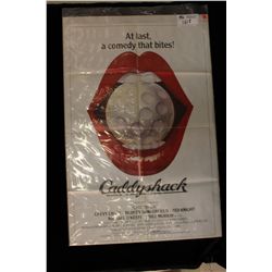LOT OF 2 ONE SHEETS INCL. CADDYSHACK (RARE INTL. & SPANISH POSTERS EACH WITH UNIQUE ART NOT USED