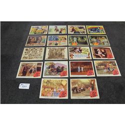 LOT OF 18 WESTERN LOBBY CARDS, VARIOUS GEOGRAPHIC-THEMED TITLES #3