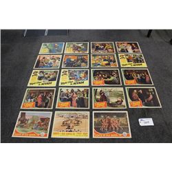 LOT OF 20 ROY ROGERS LOBBY CARDS, VARIOUS TITLES INCL. GOLDEN STALLION, NIGHTTIME IN NEVADA