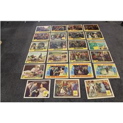 LOT OF 23 ROY ROGERS LOBBY CARDS, VARIOUS TITLES INCL. COLORADO, RED RIVER VALLEY