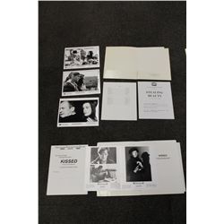LOT OF 6 PRESSKITS INCL. STEALING BEAUTY, KISSED, QUILLS, OMNIMAX, SIMPSONS IN CYBERWORLD 3D, 20TH